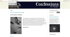 Desktop Screenshot of confessionsofatherapist.com